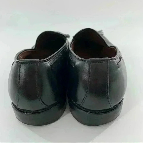 Allen Edmonds Grayson mean loafers size 9.5 black shell cordovan leather main image 10